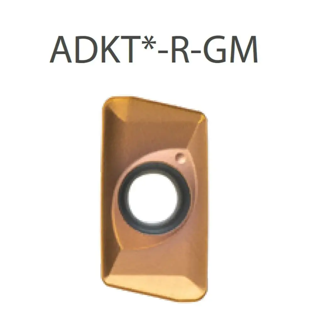 ZCC ADKT 150508 R-GM YB9320 Вставка фрезерных инструментов для обработки нержавеющей стали и