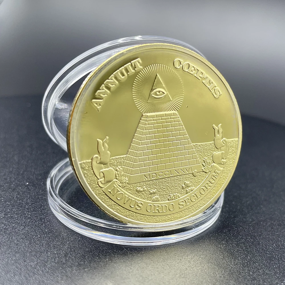 

Золотая монета Annuit Coeptis