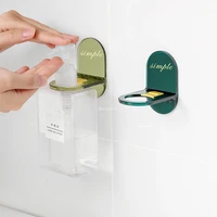 2022 shower gel rack free punch bathroom artifact hand sanitizer bracket toilet shampoo hanger home storage shelf