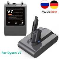 sv11 21 6v 6000mah4000mah lithium rechargeable battery for dyson sv11 v7 fluffy v7 animal v7 trigger vacuum cleaner battery