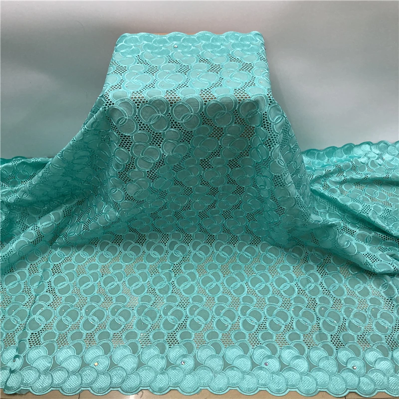 

Swiss lace fabric 2022 heavy beaded embroidery African lace fabrics 100% cotton Dry lace Swiss voile lace in Switzerland 7L07041