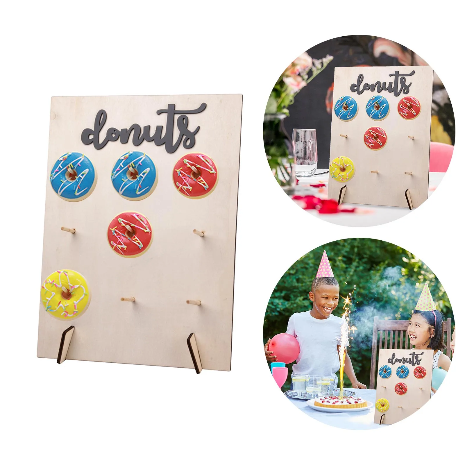 Настенная подставка для пончиков корзины хлеба сладкого пончика десертов дня