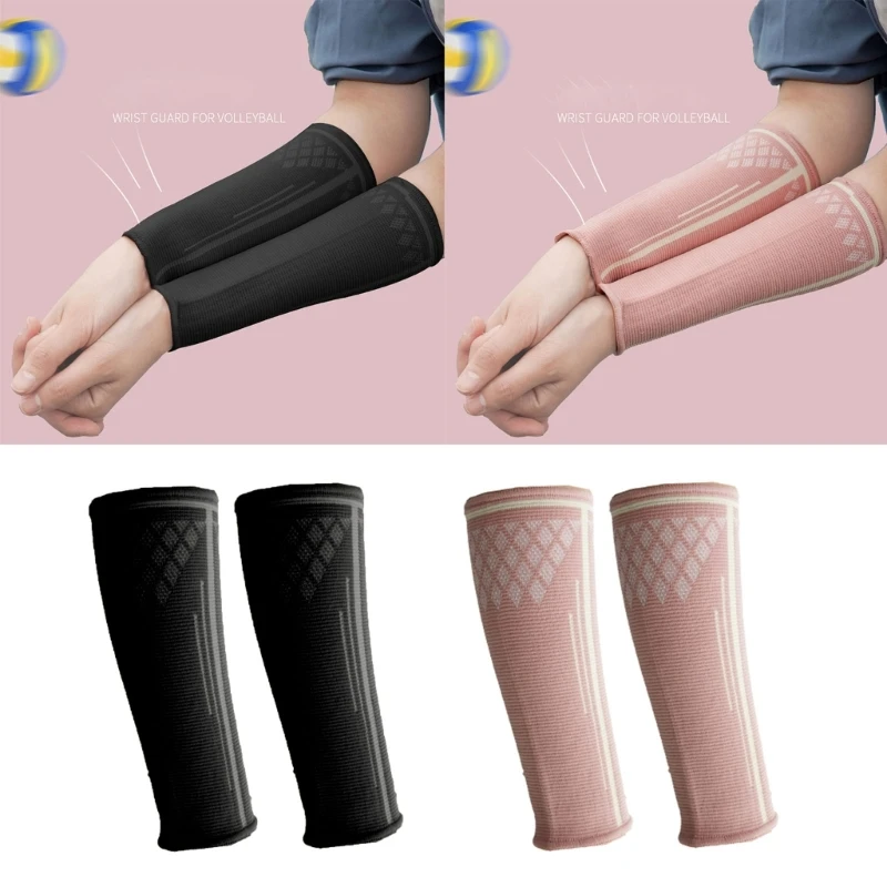 

1 Pair of Volleyball Arm Sleeves Passing Forearm Sleeves Compression Arm Guard Sports Volleyball Training Protect Gear