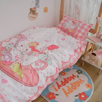 Kawaii Sanrio Bed Cover 4