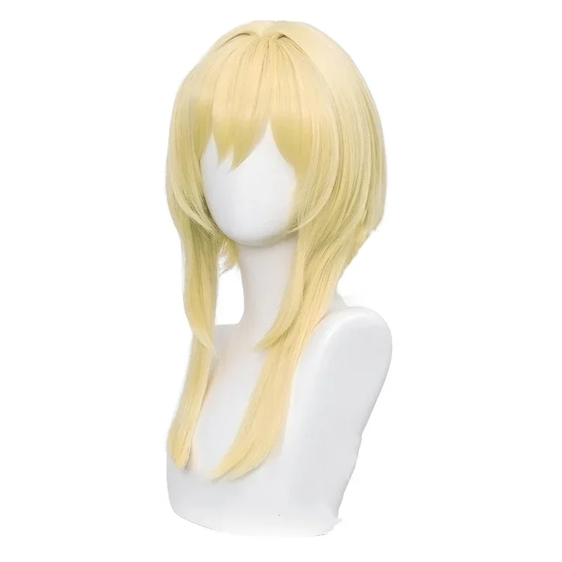 Косплей костюмы игры Genshin Impact Lumine костюм косплей парик сапоги Хэллоуин вечерние