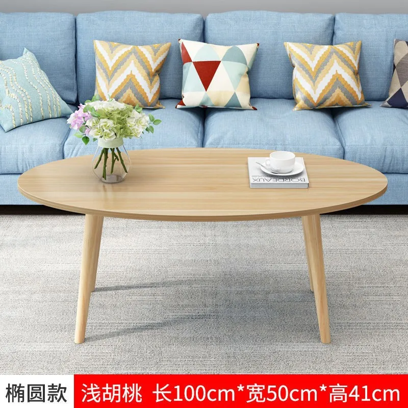 

2023 Year AOLIVIYA Nordic Coffee Table Small Apartment Living Room Sofa Side Table Home Bedroom Small Round Table Mobile Tea Tab