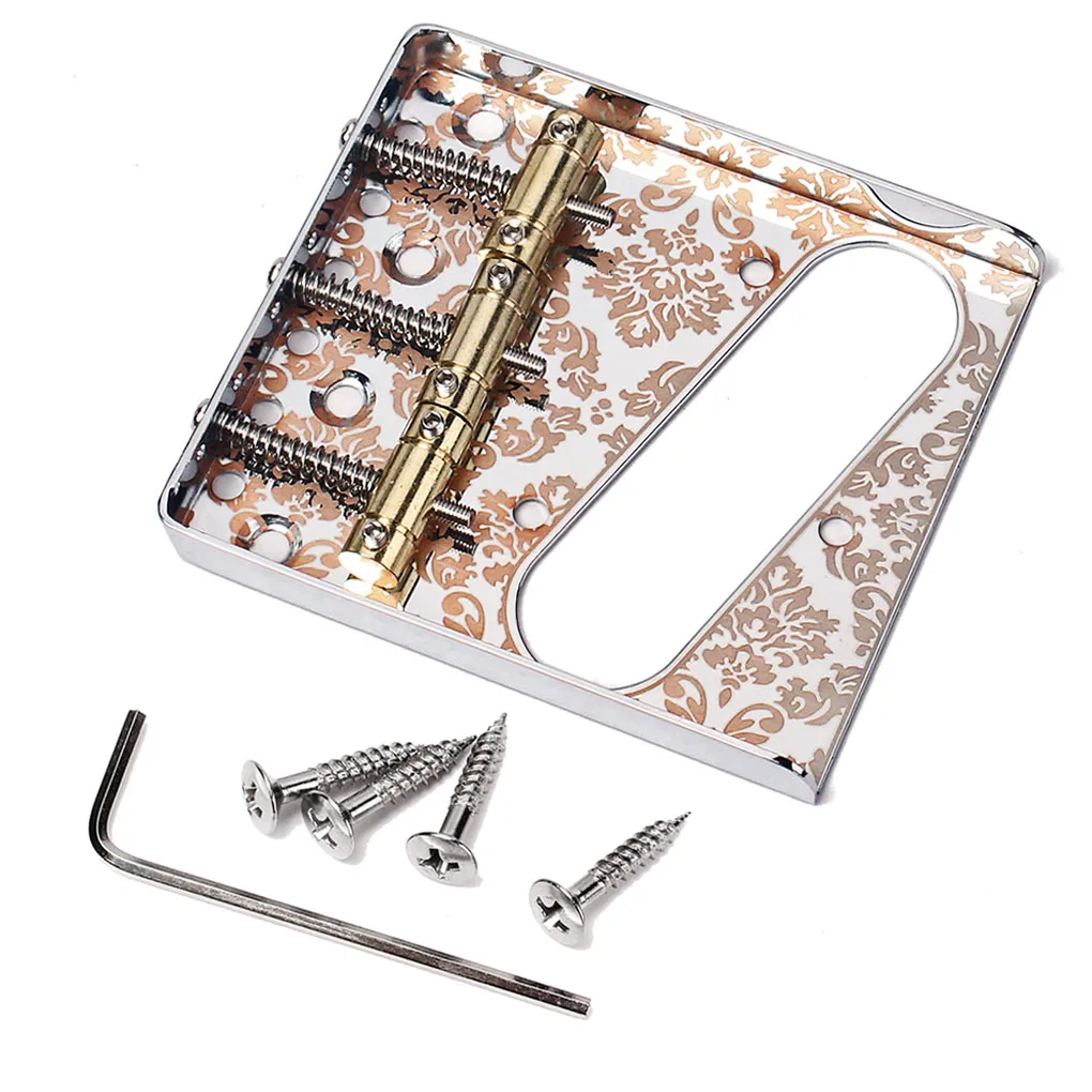 

Седельный мост для электрогитары, профессиональный сменный аксессуар, модифицированный компонент, регулируемый металлический фиксирован...