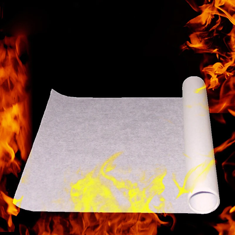 

5pcs 20*25cm Fire Paper Flash Flame Paper Magic Props Effect Shock Magic Firepaper Magic Tricks Stage Street Magic Props Toy