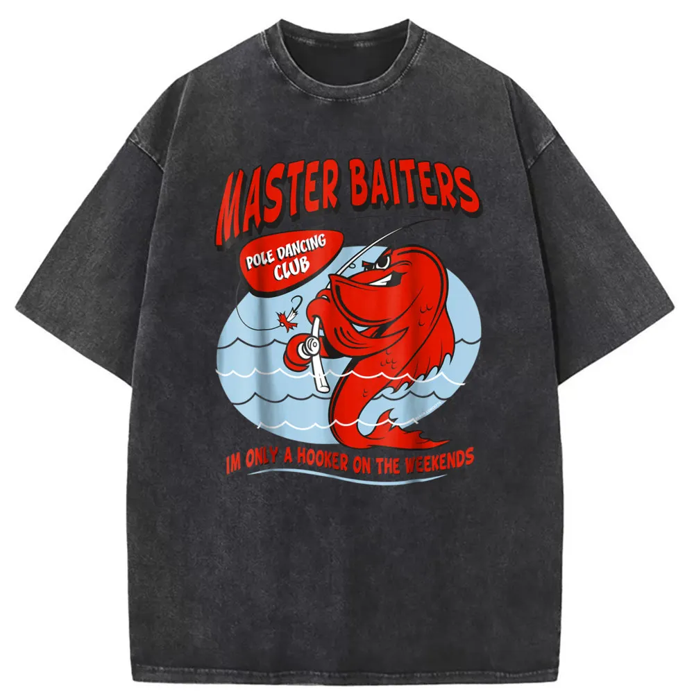 

Mens Master Baiters Fishing T-shirts Cosie Novelty Long Sleeve Tshirts Man Summer/Autumn 2023 Fashion Sportswears Sweatshirts