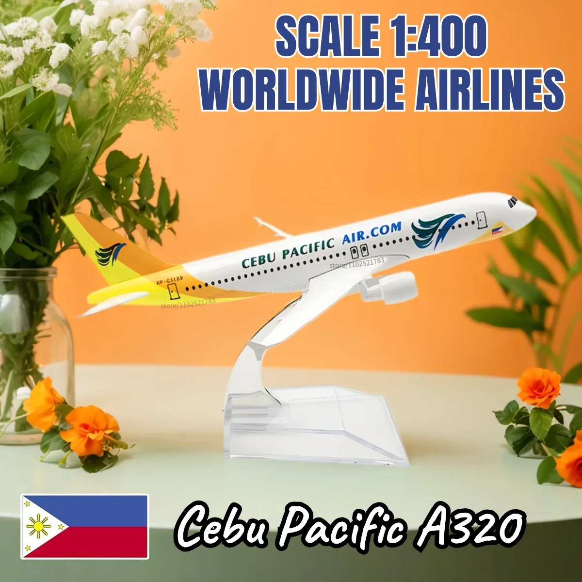 Timo'z масштаб 1:400 Philippine A320 Lita модель самолета литой под давлением металлическая