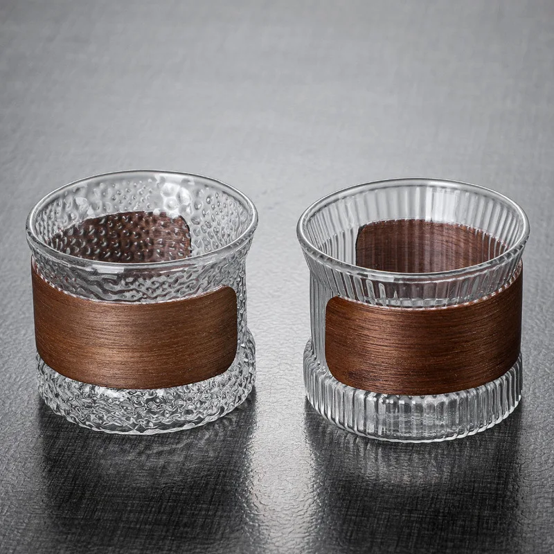 

Wine Glass Anti-Scald Insulation Master Cup Single Glass Heat-Resistant Small Teacup Thickened Kung Fu Tea Cup Tea Cup Tea Cup