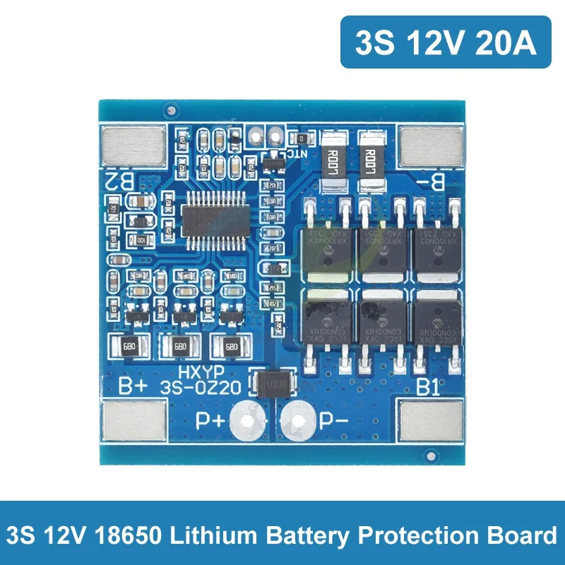 

BMS плата для литиевых аккумуляторов TZT