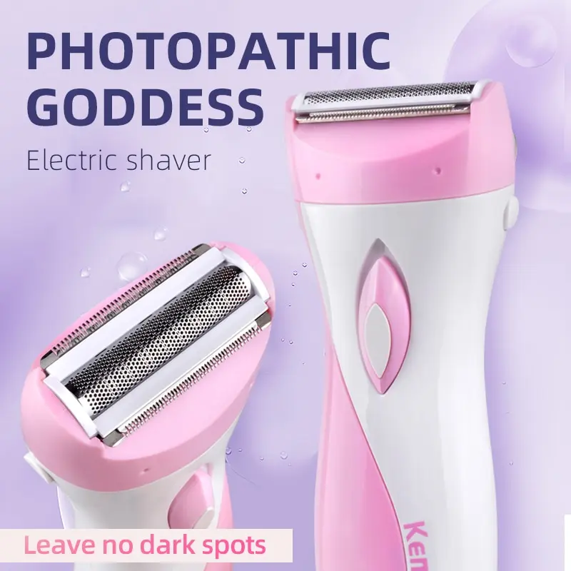 Wool Epilator Shaving For Lady Shaver Female Care Km-3018 Free Shipping