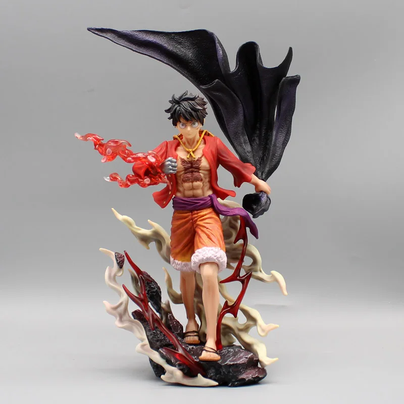 

30cm One Piece Luffy Figures Ghost Island Monkey D. Luffy Anime Figures Statue Figurine GK PVC Model Doll Decoration Toys Gift