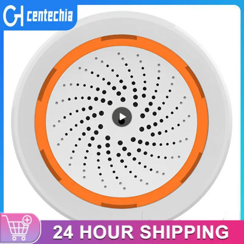 

2/3/5PCS Indoor Usb Siren 2 In 1 Sensor 40m Sound Light Sensor 90db Built-in Siren Alarm Smart Home Zigbee