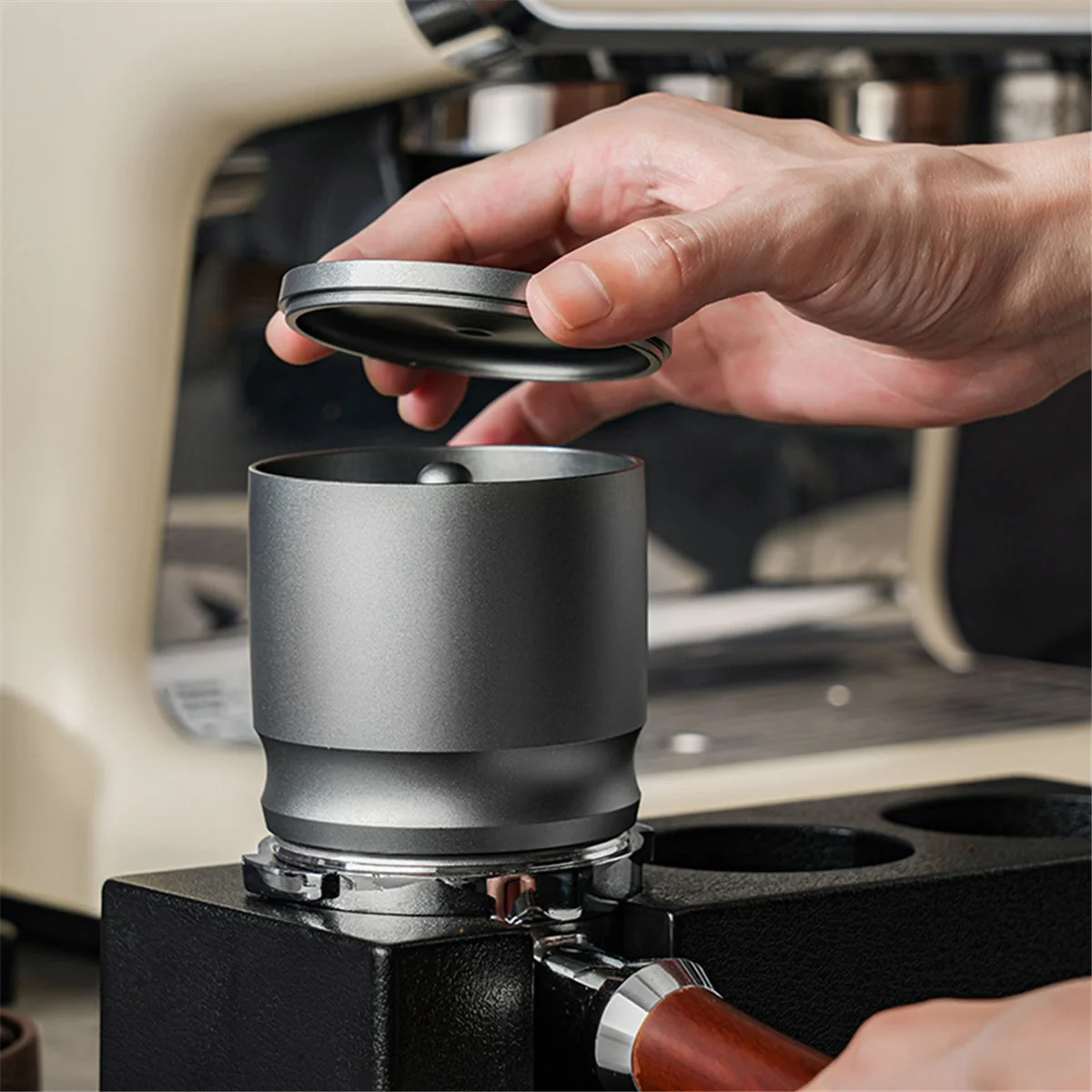 58 мм чашка для дозирования кофе алюминиевый сплав воронка эспрессо чаша