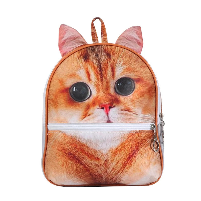 

3D Animal Print Backpack Rucksack Shoulder Bag Daypack for Outdoor Activities