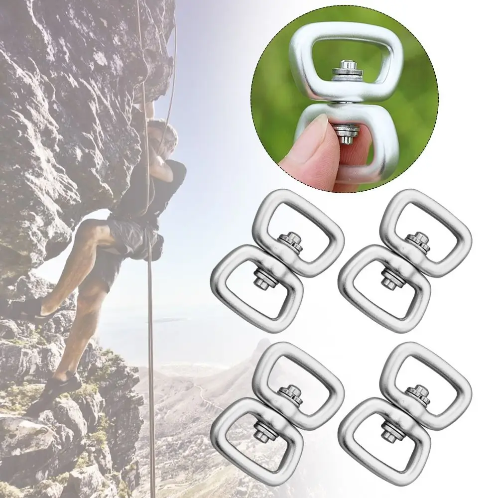 

Outdoor Ascend Aluminum Accessories C Rotating Ring Climbing Key Hooks Security Master Lock Professional Carabiner