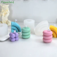 new 3 layer cube silicone mold personalized simple scented candle silicone mold soap making supplies candle making molds
