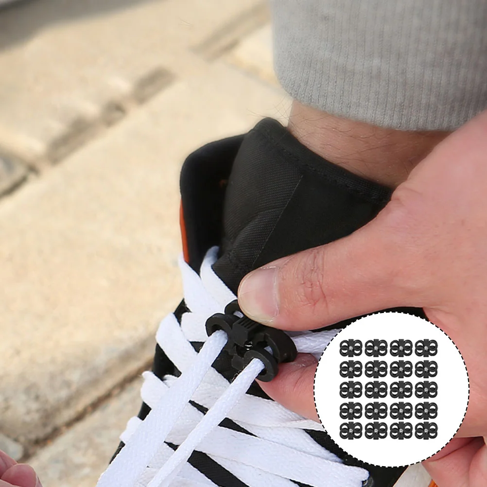 

Tie-free Shoe Buckle No Lace Locks Shoes Supplies Strap Clip Shoelace Accessories Running