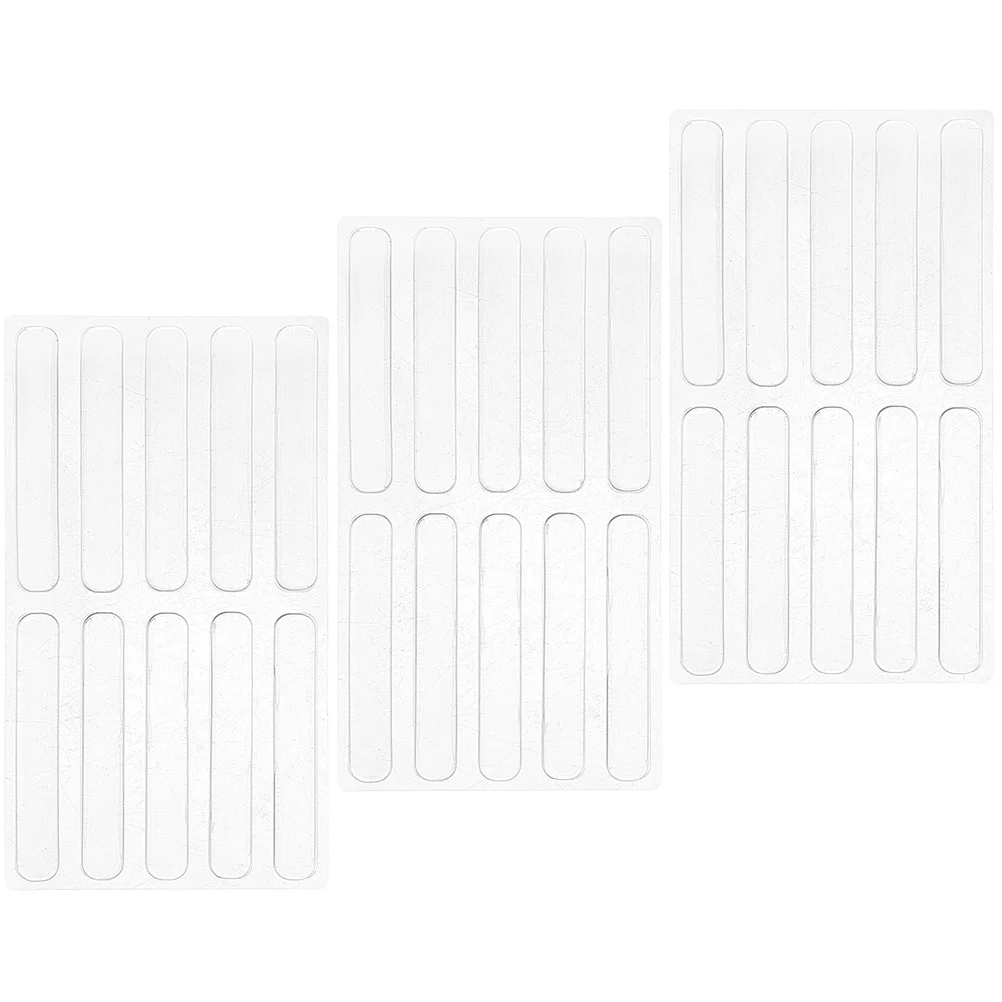

30 Pcs Silicone Crash Pad Clear Desk Protector Bumper Furniture Drawer Bumpers Cabinet Door Adhesive Pads Silica Gel Stops