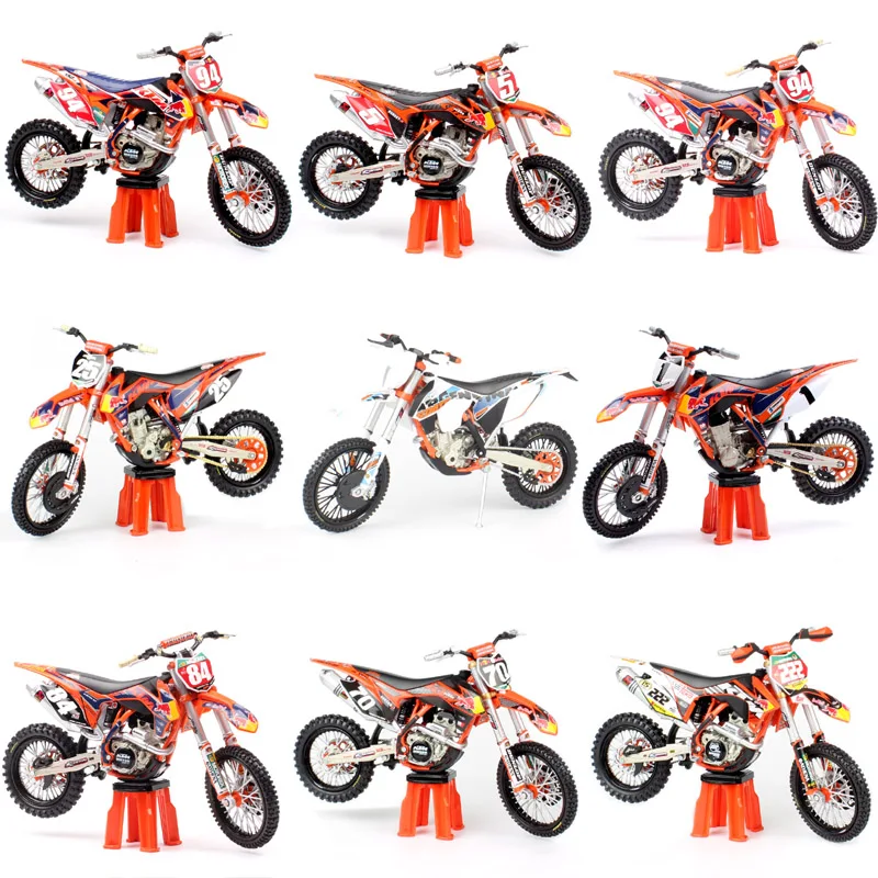 

1:12 For Ktm Sxf 450 350 Sx-F 250 Exc Plastic Metal Simulation Motorcycle Model