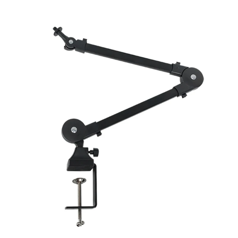 

M2EC Heavy Duty Microphone Arm Stand Adjustable and Foldable for Studio and Live Performances Metal Durable Rustproof