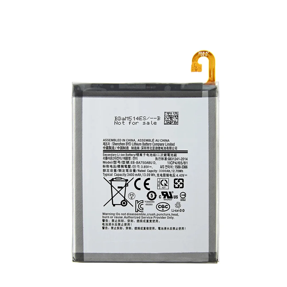 Фото Оригинальный аккумулятор для EB-BA750ABU 3300 мАч для Samsung Galaxy A7 2018, версия SM-A730x A730x SM-A750F A10, аккумулятор + инструменты №3