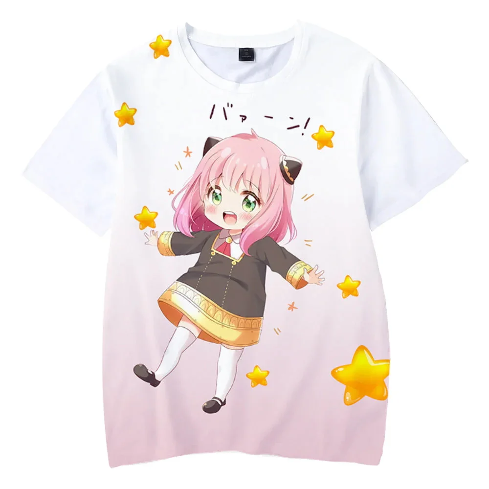 

Популярная женская футболка HX с 3D принтом шпиона x, летняя футболка с коротким рукавом, топы в стиле хип-хоп, повседневные рубашки, уличная одежда