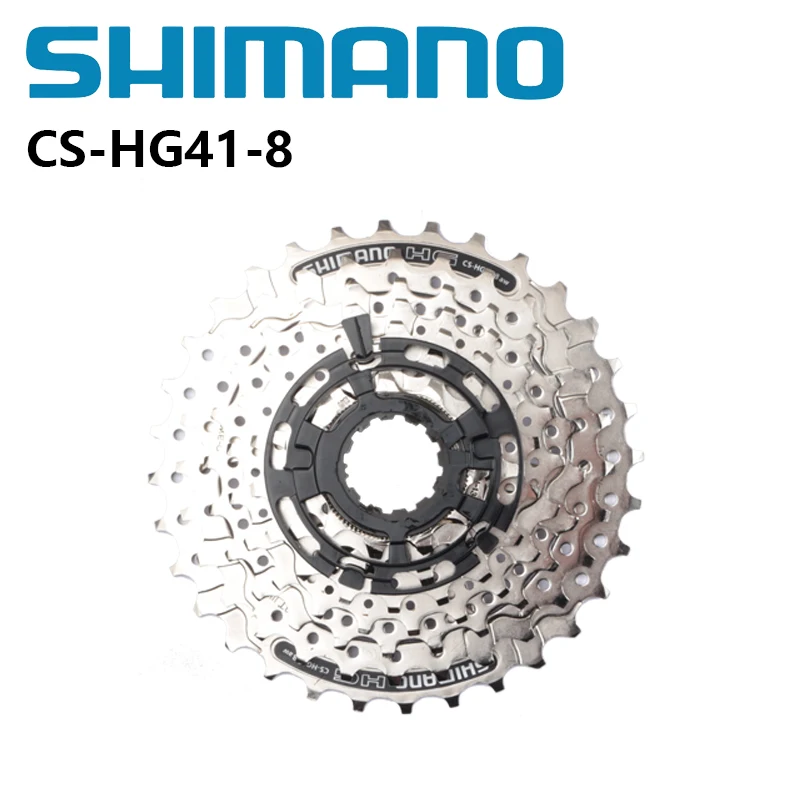 Shimano HG41 7 Speed Or 8 Speed MTB Mountain Bike Bicycle Cassette Freewheel 7/8 Speed Flywheel 11-28T 11-32 Crankset Bicycle