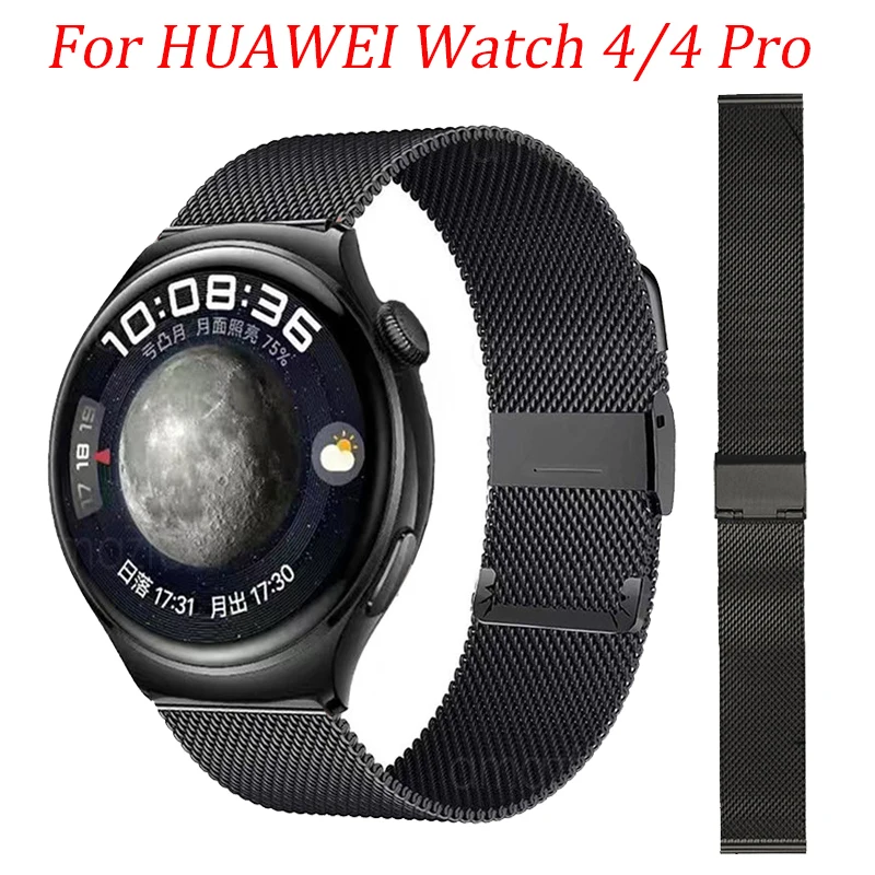 

Metal Strap for HUAWEI Watch 4 Pro Watch Band for Huawei Watch 3 Pro SmartBand for Huawei Watch GT3 Pro/GT3/GT2 Bracelets Correa