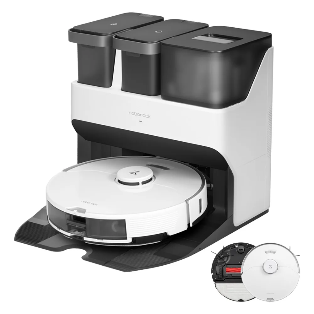 Робот-пылесос Roborock S7 Pro Ultra с автоматической подзарядкой, 5100 Па, с док-станцией для автоматической мойки и заполнения, мощность всасывания 5100 Па, LDS-навигация, умный дом - Апрельский топ товаров с Али