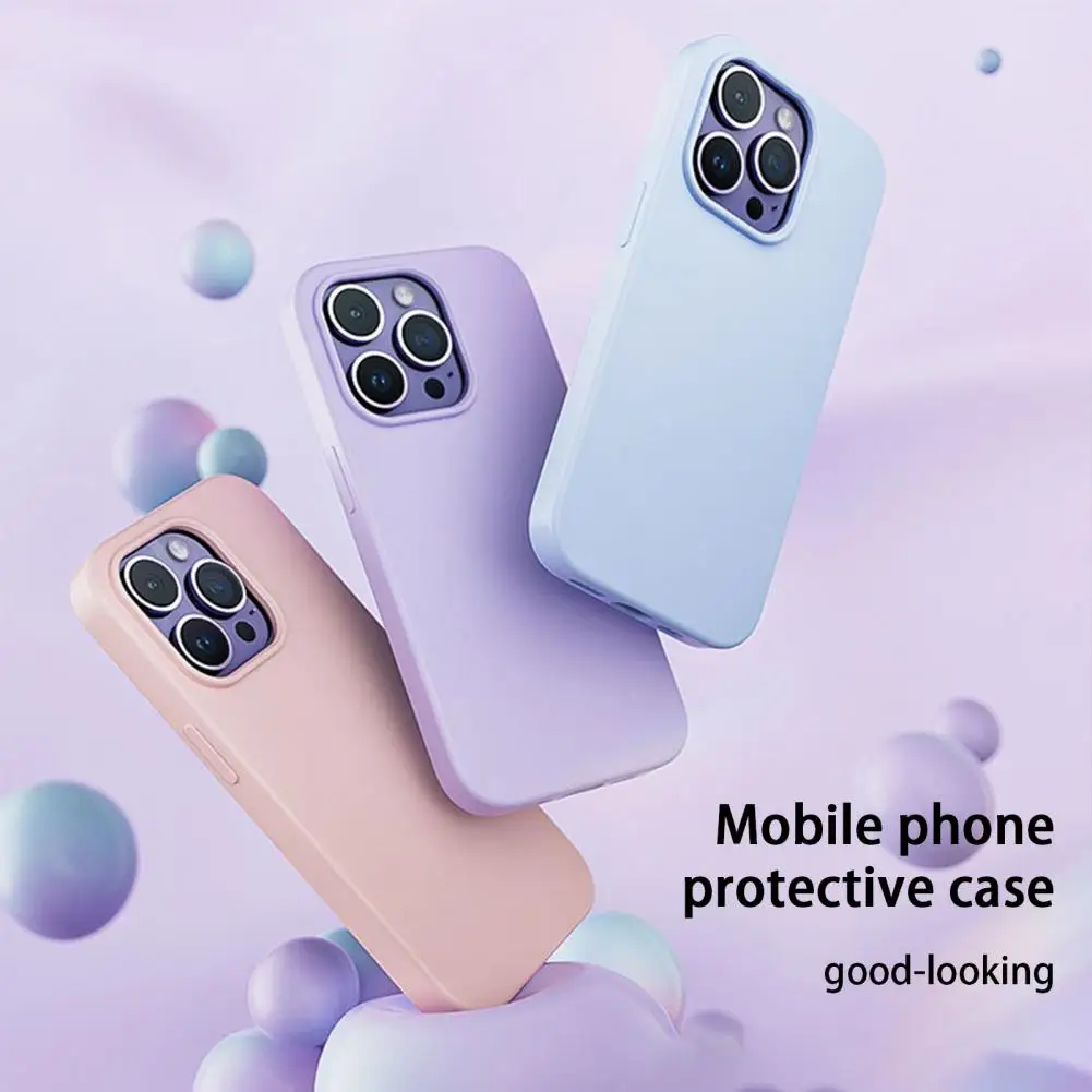 

Cell Phone Cover Stylish Soft Shell Wear-resistant Heat Dissipation Cell Phone Cover Phone Back Shell Phone Cover