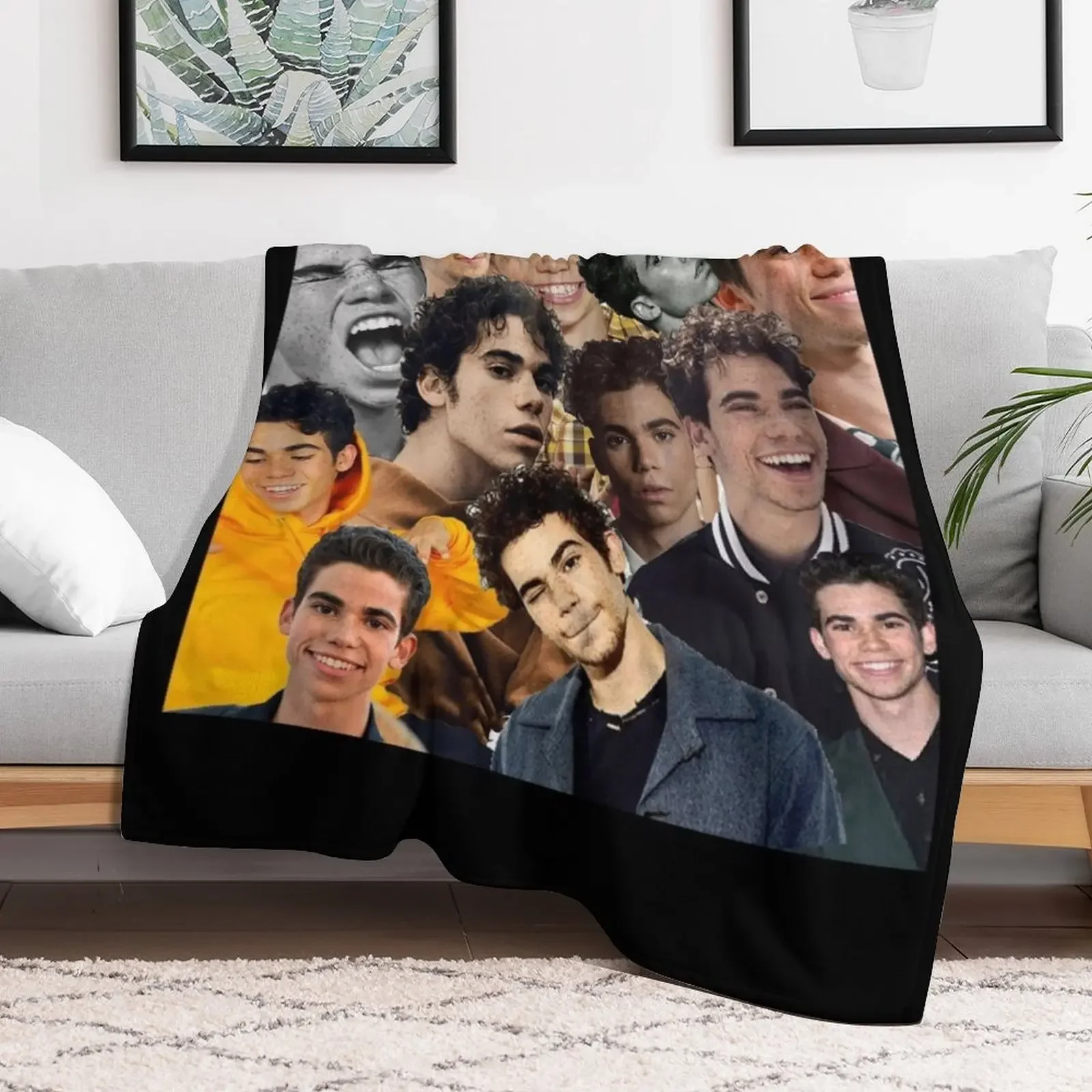 Дизайн коллажа Cameron boyce 2019 пледы для волос одеяла на Хэллоуин