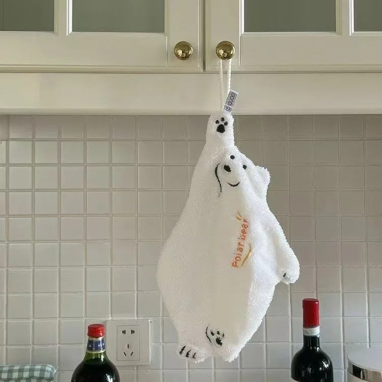 

Ручная салфетка с белым медведем MINISO