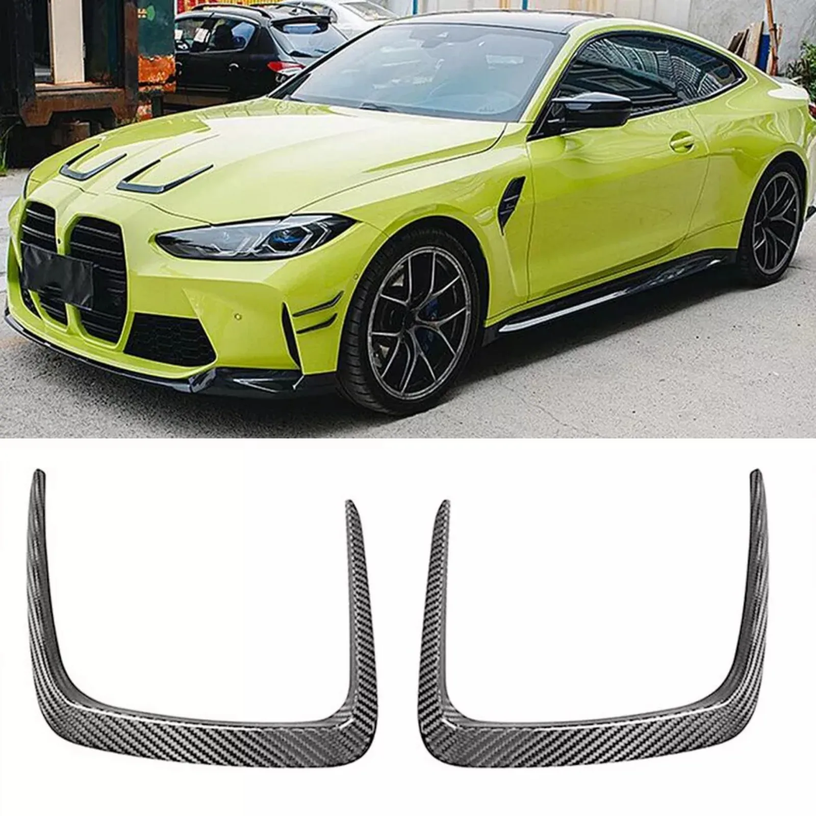 Передняя крышка капота из углеродного волокна для BMW M3 M4 G80 G82 G83