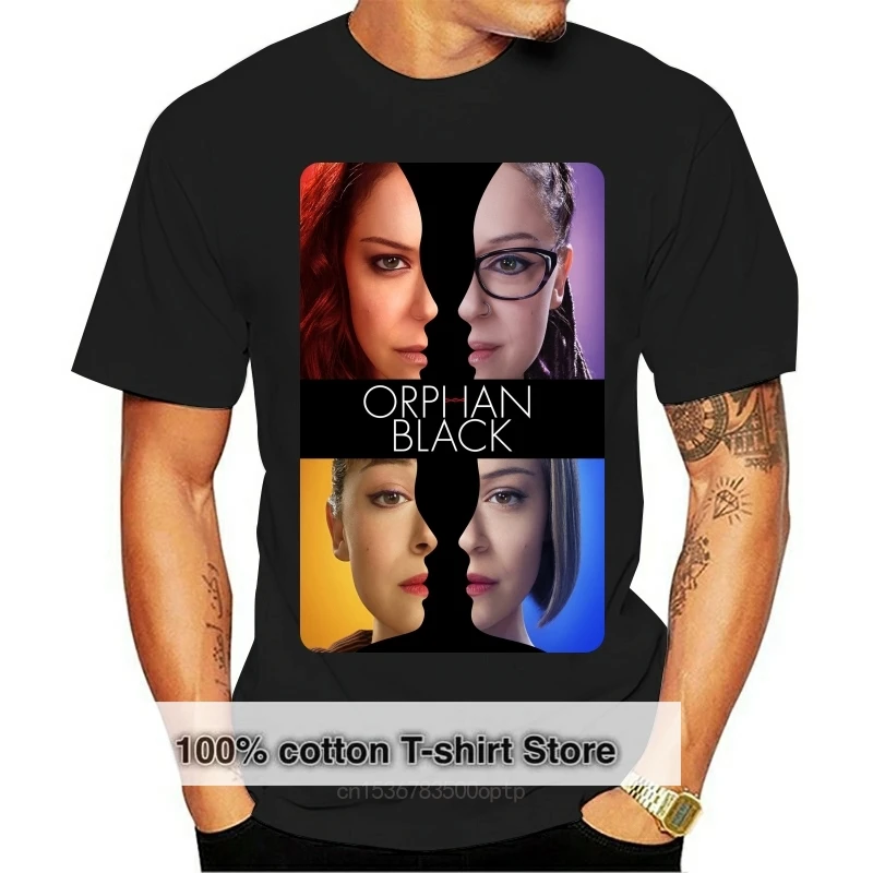 Good Quality Brand Cotton Shirt Summer Style Cool Shirts Orphan Black Tv Poster Art T Shirt For Men
