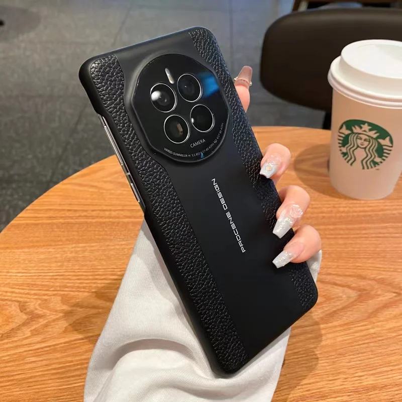 

Mate 50E чехол для телефона из натуральной кожи для Huawei Mate 50 Pro Mate 40 роскошный защитный чехол из 100% натуральной кожи для Mate50 Capa