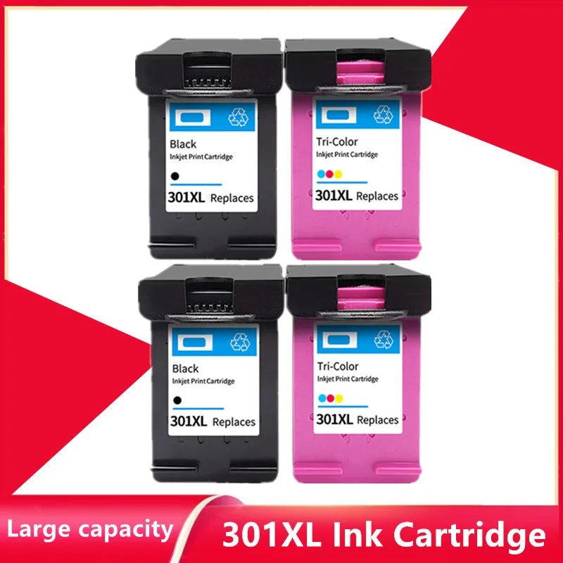 

Совместимый чернильный картридж 301XL, сменный картридж для принтеров HP 301 XL, hp 301 DeskJet 1050 2050 3050 2150 3150 1010 1510