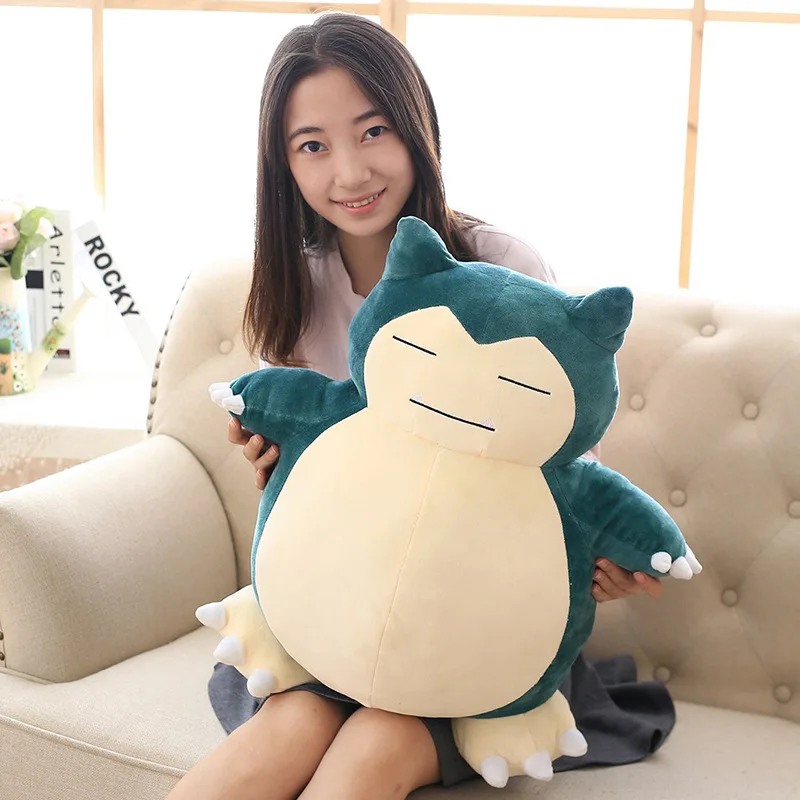 

TAKARA TOMY Pokemon Go Anime Dolls 12inch\"30cm Snorlax Plush Toys Stuffed Toys Christmas Pokémon Monster Plush Gifts for Kids