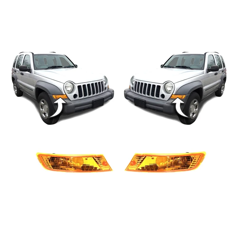

Автомобильный боковой маркер 55156766AE 55156767AD с фотографией для Jeep Liberty 2005-2007