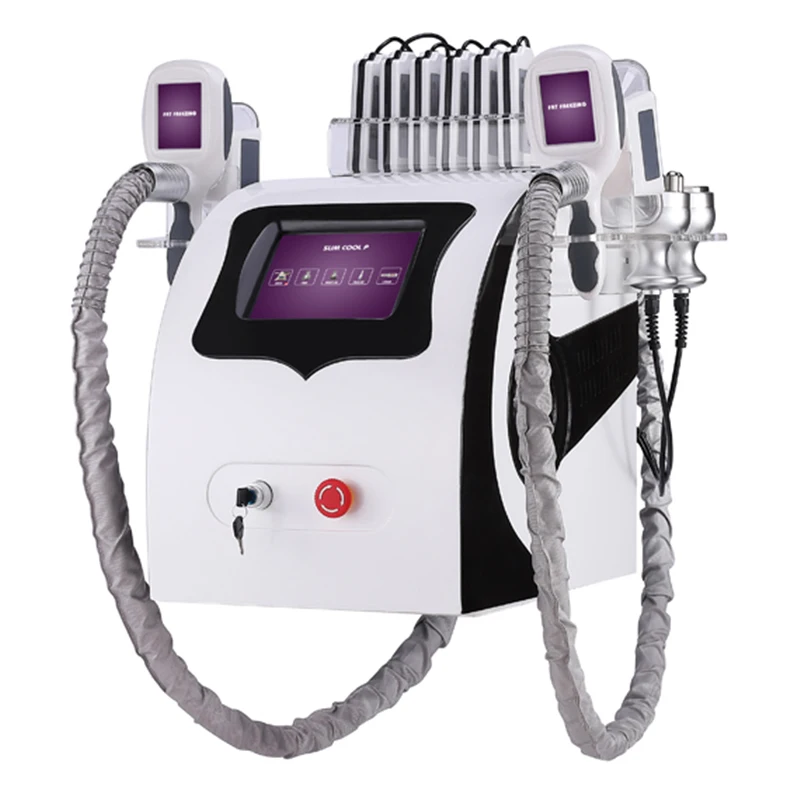 

５IN 1 Portable 40K Cryotherapys Fat Freezing Machine Body Slimming Weight loss Cold Lipolaser anti cellulite dissolve fat