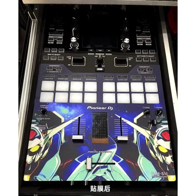 Самоклеящаяся пленка из ПВХ Pioneer DJM-S11 для панели микшера. Красочные наклейки