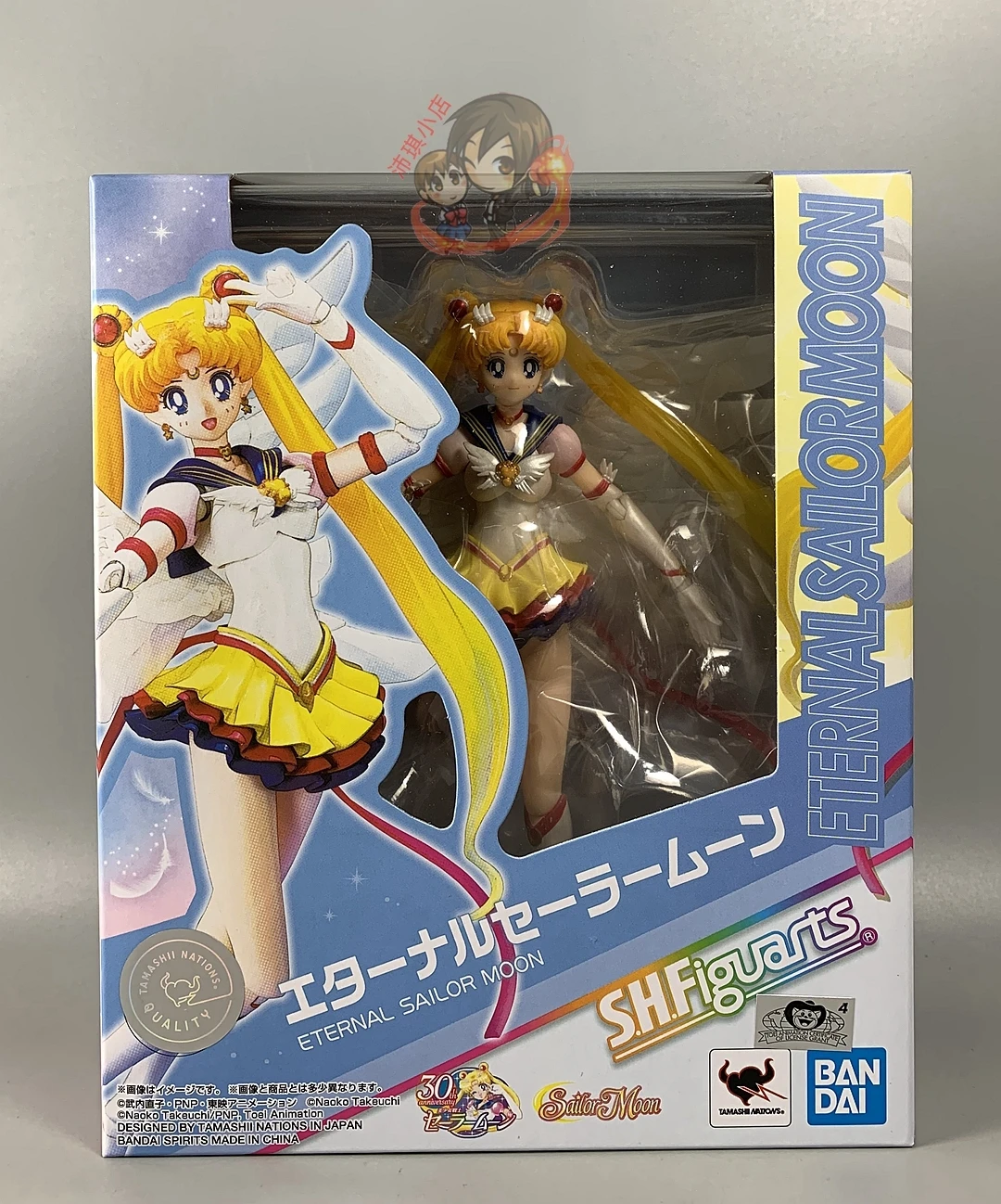 

Оригинальное аниме Shf, вечный Сейлор Мун, Цукино, Usagi, принцесса, спокойствие, новинка, искусственная ПВХ экшн-фигурка, модель, игрушки, подарок