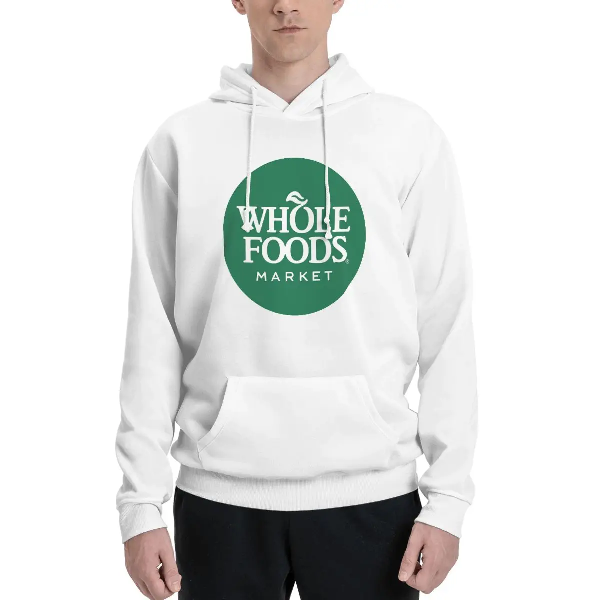 Толстовки с логотипом Whole Foods мужские и женские повседневные пуловеры толстовка в