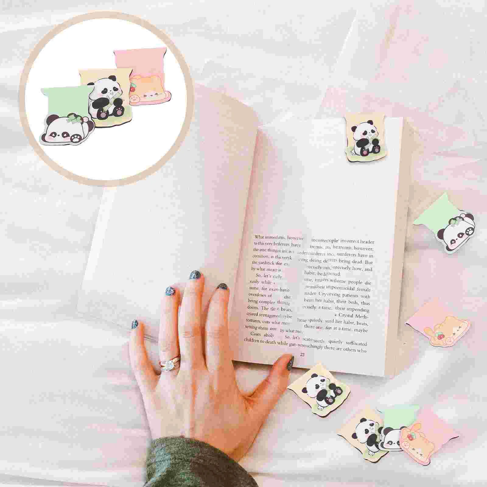 

15 Pcs Magnetic Bookmark Decorative Bookmarks Men Notes Planner Women Label Markers Student