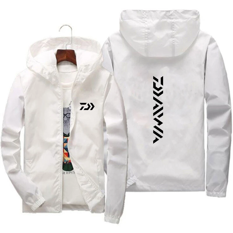 

Мужской теплый пуловер Daiwa Fishing, Повседневный свитер с длинным рукавом и принтом для улицы, весна-осень 2022