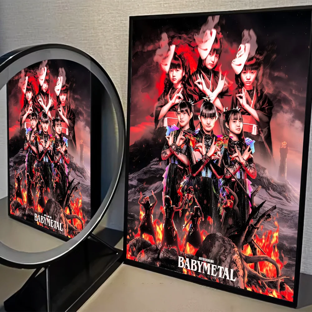 

Babymetal хорошее качество принты и постеры HD качество плакат настенная живопись исследование домашний декор