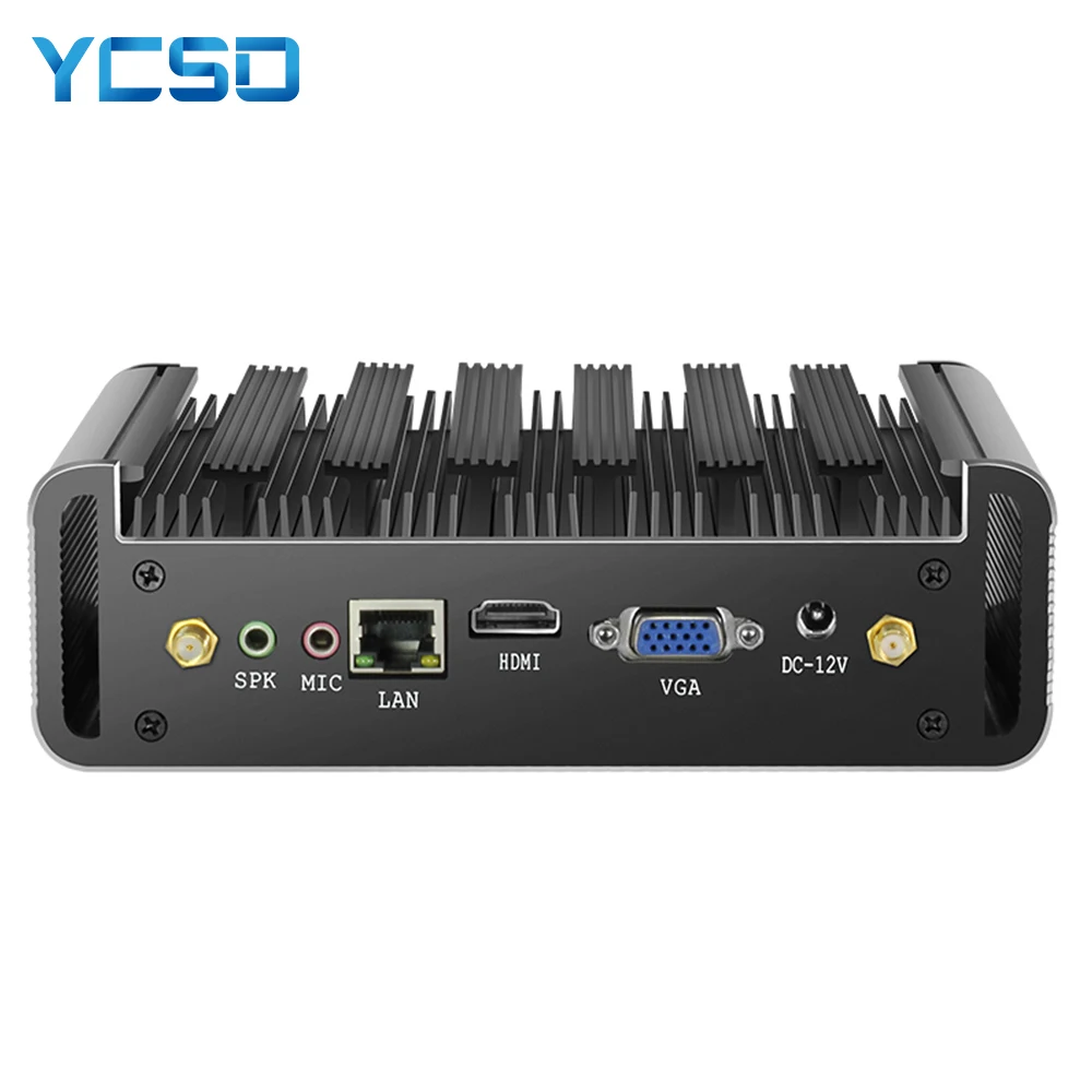 YCSD Mini PC Intel Core i5-4200U 5200U i3 7100U  VGA 4*USB3.0 2*USB2.0 300Mbps WiFi Windows 10 11 Linux Computer Nuc mini PC