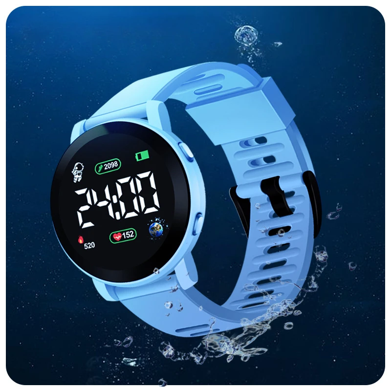 Mens Watches LED Digital Watch for Women Sports Army Military Silicone Couple Watch Electronic Clock Hodinky Reloj Hombre Mujer